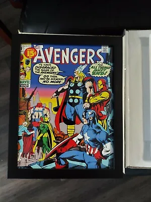 Buy Avengers 92 Marvel Comics Framed Poster Neil Adams Free Shipping • 12.61£