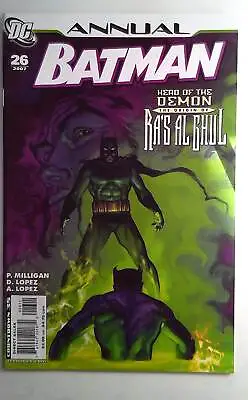 Buy Batman Annual #26 DC Comics (2007) VF/NM Ra's Al Ghul 1st Print Comic Book • 4.49£