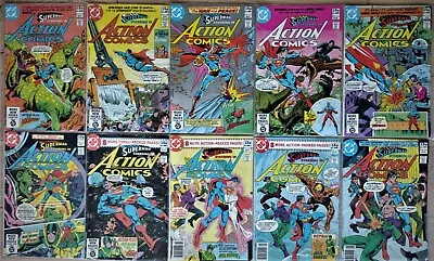 Buy Action Comics (Vol. 1) #510 #511 #512 #513 #514 #515 #516 #517 #518 #519 - VFN • 29.99£
