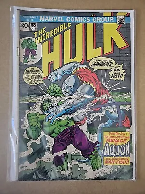 Buy SUPER RARE! The Incredible Hulk Marvel Comics Group July 1973 No. 165 • 17.59£