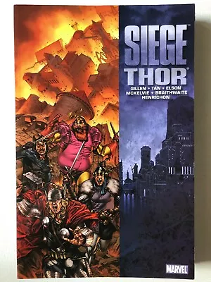 Buy Marvel Graphic Novel Siege Thor By Kieron Gillen 2010 363A • 9.50£