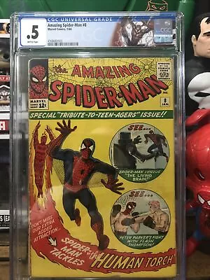 Buy Amazing Spider-Man 8 Cgc .5 1st Living Brain See Pics For Graders Notes • 229.27£