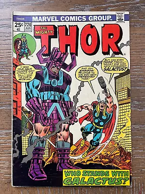 Buy The Mighty Thor #226, Fine, The Battle Beyond! • 14.23£