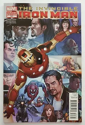 Buy Invincible Iron Man #527 NM+  1st Series  Cover B FINAL ISSUE!! GORGEOUS COPY!!  • 3.15£