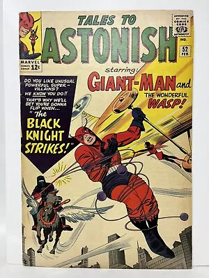 Buy Tales To Astonish #52 - 1st Appearance Of Black Knight! 1964! Marvel • 111.93£