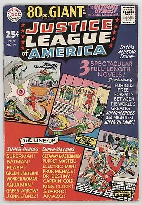 Buy Justice League Of America 39 DC 1965 FN 80 Page Giant Brave And The Bold 28 30 J • 39.18£