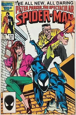 Buy Peter Parker The Spectacular Spider-Man Vol 1 #121 December 1986 US Marvel Comic • 10.99£