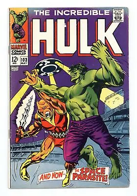 Buy Incredible Hulk #103 FN- 5.5 1968 • 37.34£