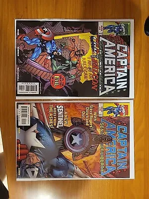 Buy Captain America Sentinel Of Liberty #8 & 9  Key 1st Sam Wilson Cap Falcon Marvel • 6.30£