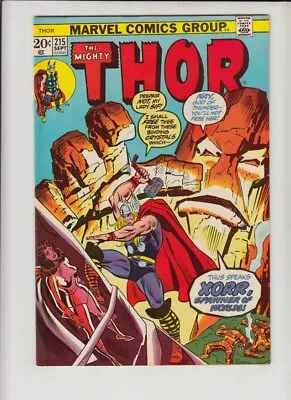 Buy Thor #215 Vf/nm  • 30.09£