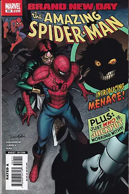 Buy THE AMAZING SPIDER-MAN Vol. 1 #550 April 2008 MARVEL Comics - Blue Shield • 32.41£