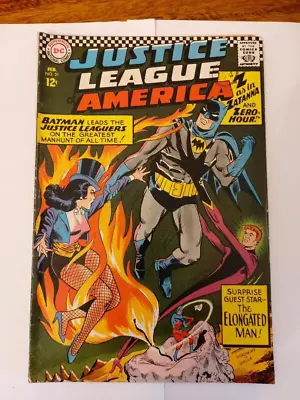 Buy Justice League Of America 51 First Appearance Of Zatanna Very Fine With White Pa • 69£