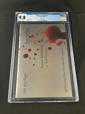 Buy Cgc 9.8 American Psycho #1 Sumerian 2023 Bruder Foil Edition (business Card) Wow • 799.51£