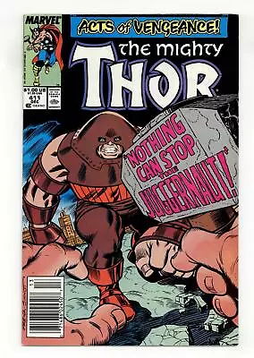 Buy Thor #411 FN- 5.5 1989 1st New Warriors (cameo) • 18.18£