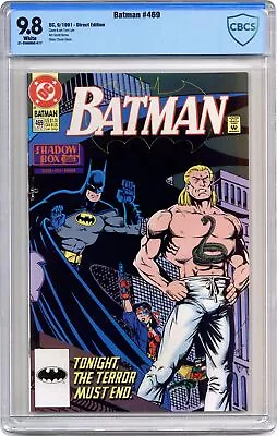 Buy Batman #469 CBCS 9.8 1991 21-2599D8C-017 • 59.16£