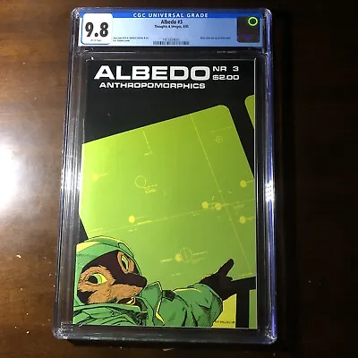 Buy Albedo #3 (1985) 2nd Usagi Yojimbo! Stan Sakai! Netflix - CGC 9.8 - White Pages! • 515.48£