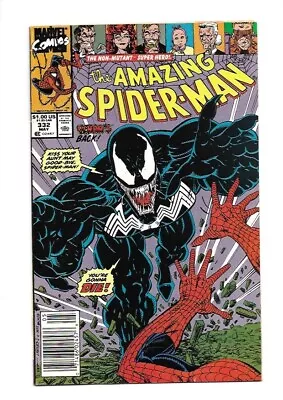Buy Amazing Spider-Man 332 / Larsen / Venom / (1990) High Grade • 7.88£