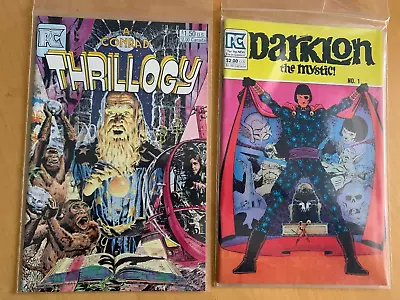 Buy PACIFIC COMICS :Set Of 2 X 1984 One-shots : THRILLOGY # 1 & DARKLON The Mystic 1 • 9.99£