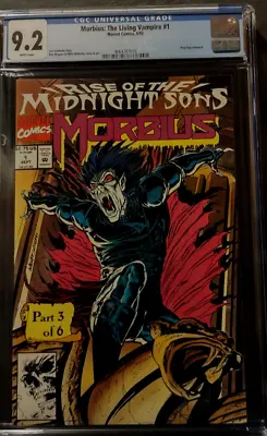 Buy Morbius: The Living Vampire 1 CGC 9.2 NM-  White Pages • 31.53£