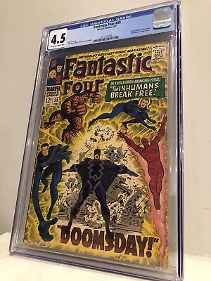 Buy Marvel Comics Fantastic Four #59 CGC 4.5 Stanley Story • 47.44£