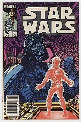 Buy Star Wars 76 Marvel 1983 VF Luke Skywalker Princess Leia Darth Vader C-3PO • 6.96£