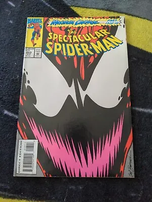 Buy The Spectacular Spiderman Issue 203 Marvel Comic Book • 5.52£