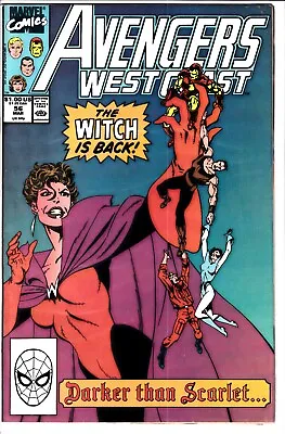 Buy Avengers West Coast #56 Marvel Comics • 9.99£