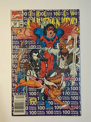 Buy New Mutants #100 MCU Newsstand 1st App Of X-Force 1991 SHIPS FREE • 15.99£