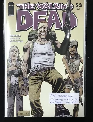 Buy Image Comics The Walking Dead No.53 1st Printing (1st Appearance Abraham) Vf/nm • 44.27£