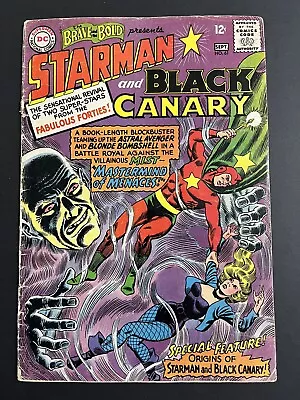 Buy Brave And The Bold # 61 - Origin Of Black Canary & Starman - Low Grade GD+ • 4.74£