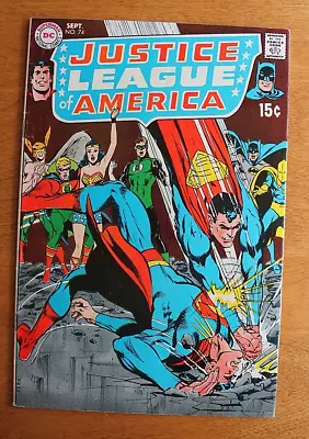 Buy 1969 Justice League Of America #74 F/VF 7.0 DC Comic Book (C-$) • 63.07£