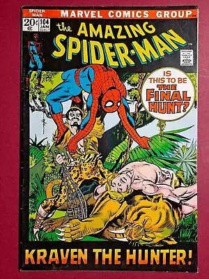 Buy Amazing Spider-Man #104 (Kraven The Hunter) • 29.95£