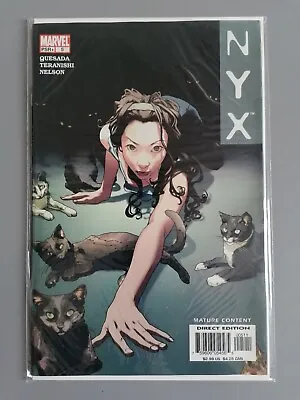Buy NYX #5,3RD APP OF X-23 LAURA KINNEY, First Print, Marvel Comics (2004)  • 23£