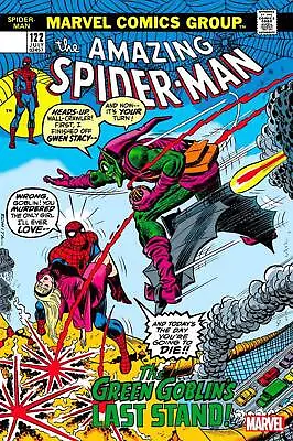Buy Amazing Spider-Man #122 Facsimile Edition Death Green Goblin (06/28/2023) Marvel • 3.53£