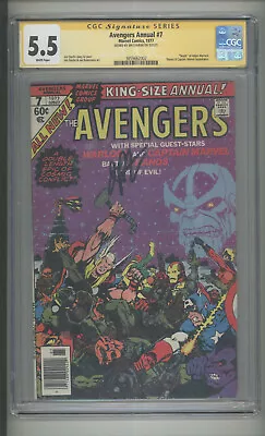 Buy Avengers  Annual  #7  Cgc Ss  5.5  Signed By Jim Starlin  • 180.71£