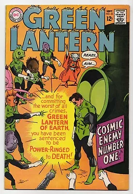 Buy Green Lantern #55 KEY! 1st Apps Of Zborra & Charley Vicker, Gil Kane Cover, VF- • 15.88£