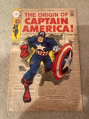 Buy Captain America 109 Classic Steranko Vg • 64.25£