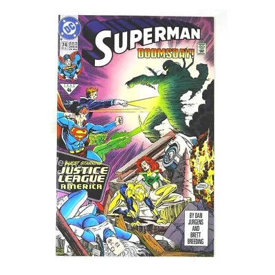 Buy Superman (1987 Series) #74 In Near Mint Condition. DC Comics [t@ • 15.04£