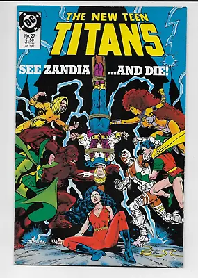 Buy The New Teen Titans #27 Atari Force! Bronze Age Dc Comics 1983!   • 3.15£