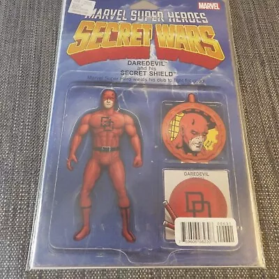 Buy Marvel Super Heroes Secret Wars # 6 Daredevil Variant Comic • 3.50£