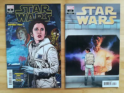 Buy Star Wars #8 (1:25) & #12 (1:25) - Golden & Yu Ratio Variant Marvel Comics 2020 • 14.99£