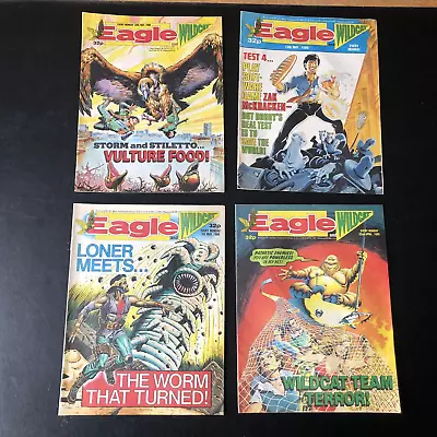 Buy Eagle And Wildcat April To May 1989 Dan Dare Etc , 4 Separate Comic, UK Comic • 4.99£