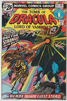 Buy Tomb Of Dracula #44 (May 1976, Marvel), NM (9.4), Blade & Dr. Strange Apps • 67.20£