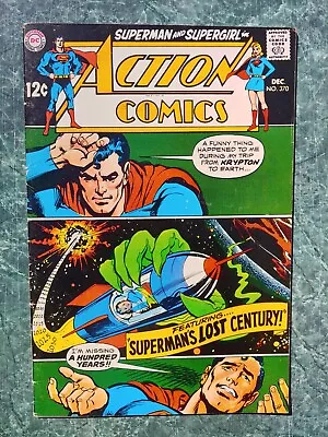 Buy Action Comics #370 FN+ 6.5 (1968 DC) Silver Age Sharp Copy! Neal Adams C/a • 11.86£