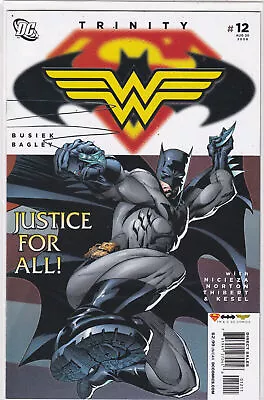 Buy Trinity #12 Batman Superman Wonder Woman 2008 DC Busiek ,High Grade • 1.83£