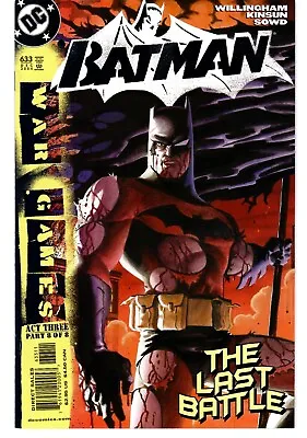 Buy Batman #633 (2004) - Matt Wagner Cover - War Games - Dc Comics - Nm • 7.12£