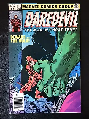 Buy Daredevil #163 1980 Hulk • 32.16£
