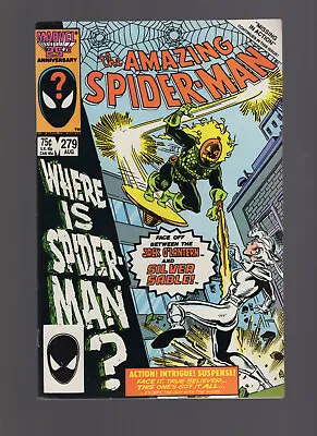 Buy Amazing Spider-Man #279 - Jack O Lantern Vs Silver Sable - Higher Grade • 8.03£