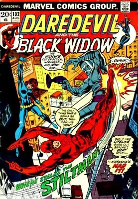 Buy Marvel Comics Daredevil Vol 1 #102A 1973 5.0 VG/FN 🔑 • 32.09£