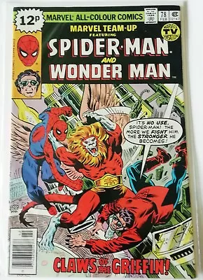 Buy Marvel Team-Up #78  Marvel Wonder Man NEAR MINT 9.8 High Grade 🌟🌟🌟 • 8.99£